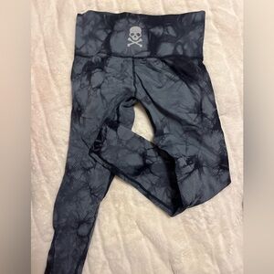 Soulcycle Print Tie-Dye Leggings